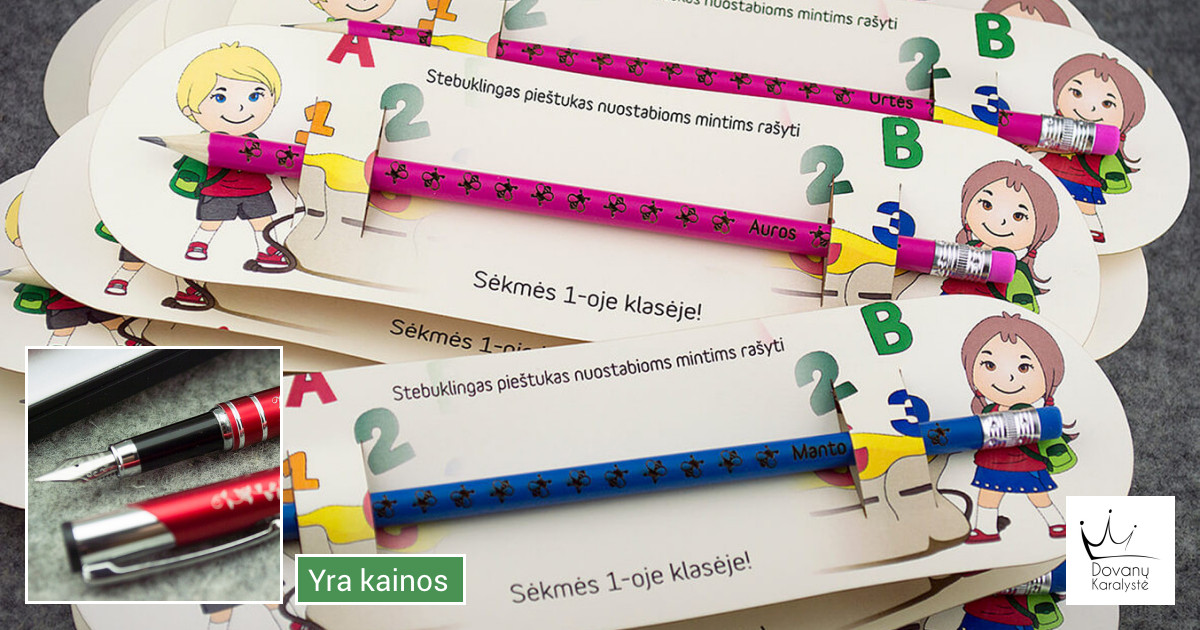 Graviruoti parkeriai, tušinukai, pieštukai, dovanos Graviruoti parkeriai, tušinukai, pieštukai, dovanos
