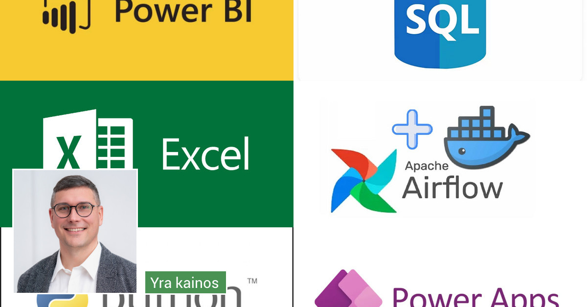 Duomenų analitikas Power Bi, Ms Excel, Sql, Python - Plungės r ...